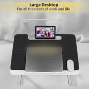 Lap Desk For Laptop, Portable Bed Table Desk, Laptop Desk With LED Light And Drawer, Adjustable Laptop Stand For Bed, Sofa, Study, Reading CEEJAY