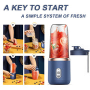 Electric Juice Maker Portable Blender Smoothie Mini Juicer Fruit Machine 400ml CEEJAY