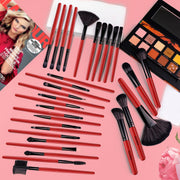 Total 32pcs Cosmetics Makeup Brushes Contains Powder Brush CEEJAY