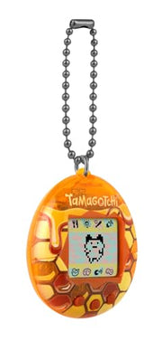 BandAI Tamagotchi Original Denim Patches Shell | Tamagotchi Original Cyber Pet 90s Adults and Kids Toy with Chain | Retro Virtual Pets are Great Boys and Girls Toys or Gifts for Ages 8+ AmazonUK