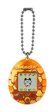 BandAI Tamagotchi Original Denim Patches Shell | Tamagotchi Original Cyber Pet 90s Adults and Kids Toy with Chain | Retro Virtual Pets are Great Boys and Girls Toys or Gifts for Ages 8+ AmazonUK