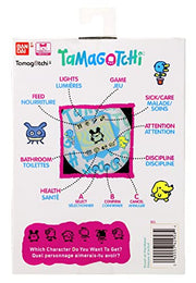 BandAI Tamagotchi Original Denim Patches Shell | Tamagotchi Original Cyber Pet 90s Adults and Kids Toy with Chain | Retro Virtual Pets are Great Boys and Girls Toys or Gifts for Ages 8+ AmazonUK