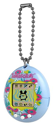 BandAI Tamagotchi Original Denim Patches Shell | Tamagotchi Original Cyber Pet 90s Adults and Kids Toy with Chain | Retro Virtual Pets are Great Boys and Girls Toys or Gifts for Ages 8+ AmazonUK