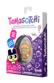 BandAI Tamagotchi Original Denim Patches Shell | Tamagotchi Original Cyber Pet 90s Adults and Kids Toy with Chain | Retro Virtual Pets are Great Boys and Girls Toys or Gifts for Ages 8+ AmazonUK