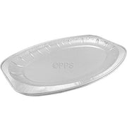 PPS 3 x Aluminium Platter TRAY-44cm x 29cm Disposable foil Catering Serving Dish AzonUK