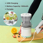 Electric Citrus Juicer Juice Squeezer Portable Press Machine Fruit Extractor UK CEEJAY