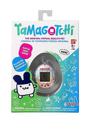 BandAI Tamagotchi Original Denim Patches Shell | Tamagotchi Original Cyber Pet 90s Adults and Kids Toy with Chain | Retro Virtual Pets are Great Boys and Girls Toys or Gifts for Ages 8+ AmazonUK