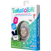 BandAI Tamagotchi Original Denim Patches Shell | Tamagotchi Original Cyber Pet 90s Adults and Kids Toy with Chain | Retro Virtual Pets are Great Boys and Girls Toys or Gifts for Ages 8+ AmazonUK