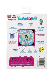 BandAI Tamagotchi Original Denim Patches Shell | Tamagotchi Original Cyber Pet 90s Adults and Kids Toy with Chain | Retro Virtual Pets are Great Boys and Girls Toys or Gifts for Ages 8+ AmazonUK