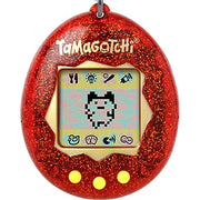 BandAI Tamagotchi Original Denim Patches Shell | Tamagotchi Original Cyber Pet 90s Adults and Kids Toy with Chain | Retro Virtual Pets are Great Boys and Girls Toys or Gifts for Ages 8+ AmazonUK