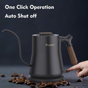 Gooseneck Electric Kettle, Pour Over Coffee Kettle Hot Water Tea Kettle,Stainless Steel Inner With Leak Proof Design,Rapid Heating, Auto Shutoff CEEJAY