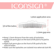 ICONSIGN Lash Lift Kit Lash Lifiting Eyelash Perming Kit Lash Curling Enhancer Eyes Makeup Tools My Store