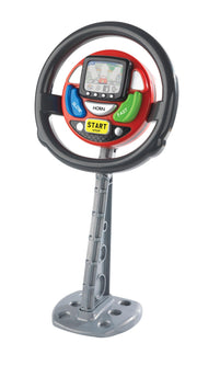 Casdon Sat Nav Steering Wheel. Toy Driving Wheel with Spoken Commands, Flashing Lights, and Motoring Sounds. Suitable for Preschool Toys. Playset for Children Aged 3+ , 32.1 x 21.9 x 9.2 cm AmazonUK