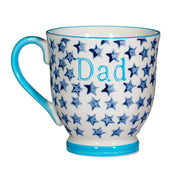 Sass & Belle Bohemian Stars Dad Mug Blue luxemartpk