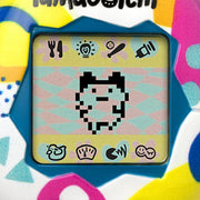 BandAI Tamagotchi Original Denim Patches Shell | Tamagotchi Original Cyber Pet 90s Adults and Kids Toy with Chain | Retro Virtual Pets are Great Boys and Girls Toys or Gifts for Ages 8+ AmazonUK