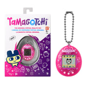 BandAI Tamagotchi Original Denim Patches Shell | Tamagotchi Original Cyber Pet 90s Adults and Kids Toy with Chain | Retro Virtual Pets are Great Boys and Girls Toys or Gifts for Ages 8+ AmazonUK