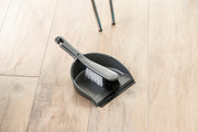 Addis 505874 Dustpan and Stiff Brush Set, Black,22.5 x 31.5 x 11 cm NoorulsaharStores