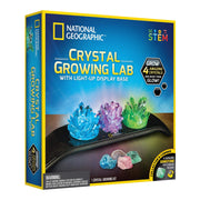 National Geographic Crystal Growing Kit for Kids - Educational Science Kits for Kids Age 8+ with 3 Crystals, 4 Genuine Gemstones and Light-Up Base | STEM Gifts for 8+ Year Old Boys and Girls MuhammadEssa786