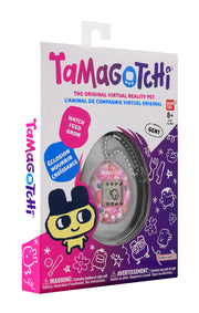 BandAI Tamagotchi Original Denim Patches Shell | Tamagotchi Original Cyber Pet 90s Adults and Kids Toy with Chain | Retro Virtual Pets are Great Boys and Girls Toys or Gifts for Ages 8+ AmazonUK