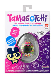 BandAI Tamagotchi Original Denim Patches Shell | Tamagotchi Original Cyber Pet 90s Adults and Kids Toy with Chain | Retro Virtual Pets are Great Boys and Girls Toys or Gifts for Ages 8+ AmazonUK