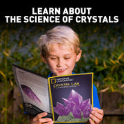 National Geographic Crystal Growing Kit for Kids - Educational Science Kits for Kids Age 8+ with 3 Crystals, 4 Genuine Gemstones and Light-Up Base | STEM Gifts for 8+ Year Old Boys and Girls MuhammadEssa786