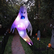 Halloween LED Light Hanging Ghost For Halloween Party Home Outdoor Indoor Decoration Large Glowing Spooky Lamp Horror Props 2024