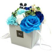 Soap Flower Bouquet - Blue Wedding luxemartpk