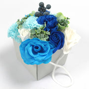 Soap Flower Bouquet - Blue Wedding luxemartpk