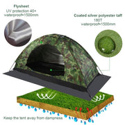 Instant Up Camping Tent Waterproof Outdoor Hiking Fishing Travel Tent With Bag CEEJAY